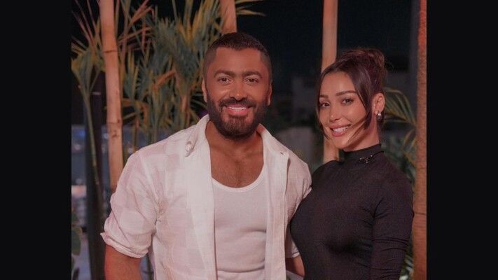 شاهد .. غزل بيت تامر حسني وبسمة بوسيل بعد ظهورهما سوياً!