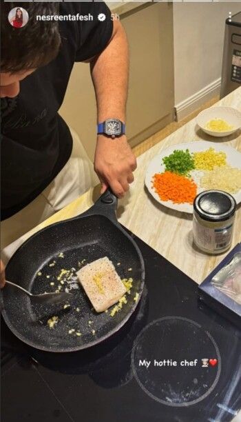 شاهد .. صور جديدة لـ نسرين طافش وزوجها.. وهذا فارق العمر بينهما