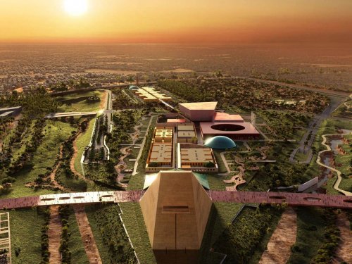 اقترب موعد الفرح والابتهاج.. شاهد الإنتهاء من أعمال أهم جزء في حديقة الملك سلمان بالرياض