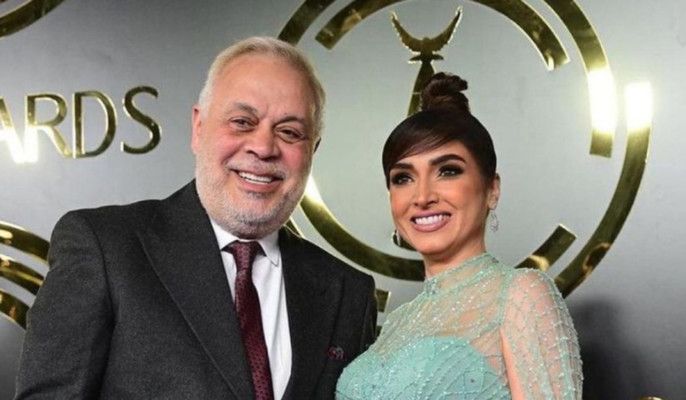 شاهد .. رسالة رومانسية من روجينا إلى زوجها أشرف زكي