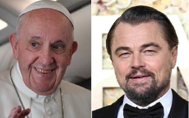 شاهد .. هذا مضمون الرسالة التي وجهها ليوناردو دي كابريو الى البابا فرنسيس