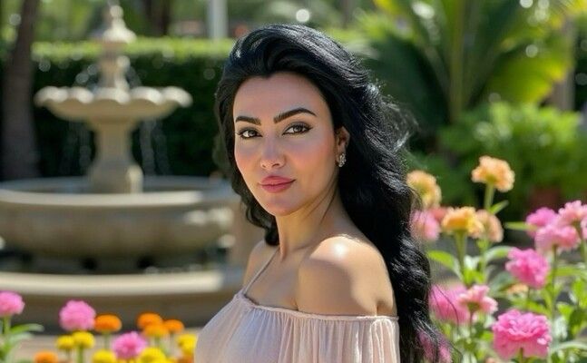 شاهد .. ميرهان حسين تستمتع بوقتها خلال زيارتها إلى البترون في لبنان