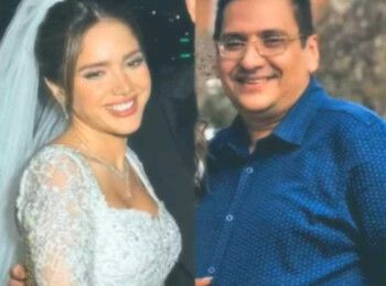 شاهد .. بفيديو مؤثر.. رنا رئيس تحتضن والدها الراحل في زفافها بفضل الذكاء الاصطناعي