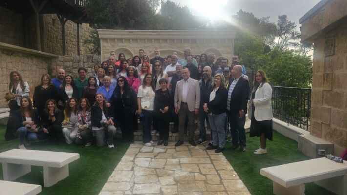 شاهد .. "يوم الصحافة والإعلام" في مزار سيدة لبنان حريصا والأب فادي تابت يحتضننا بمحبته