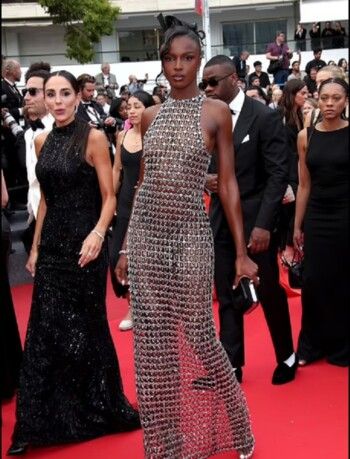 شاهد .. ليومي أندرسون تخرق القواعد الصارمة الجديدة في مهرجان كان