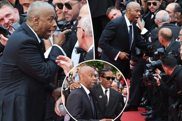 شاهد .. مشادة كلامية بين دينزل واشنطن وأحد المصورين في كان .. بالفيديو