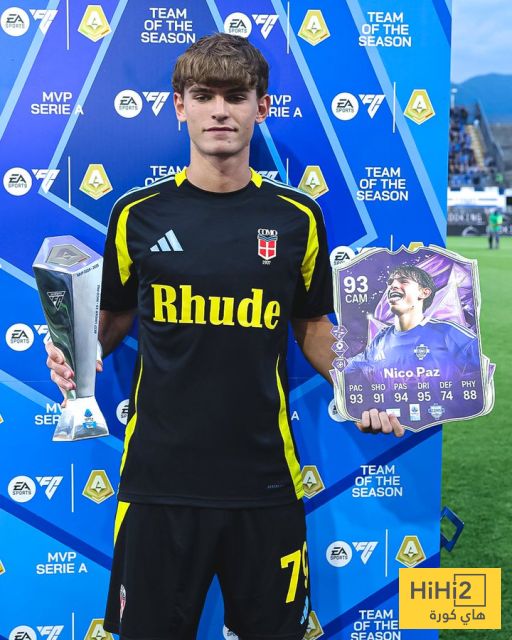 رسميا.. نيكو باز يحصد جائزة هامة في موسمه الاول بالدوري الايطالي