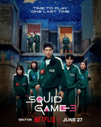 شاهد .. طرح بوستر الموسم الثالث من "Squid Game"
