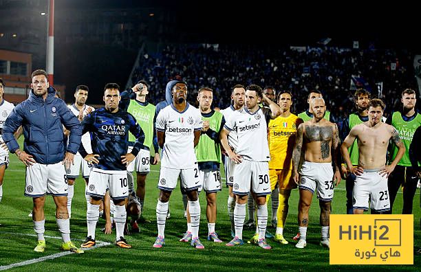 إحصائيات مباراة إنتر ميلان وكومو