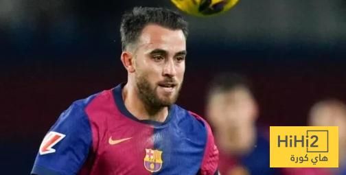 طبيب برشلونة سمح بلعب اريك غارسيا ضد فياريال وهو مصاب