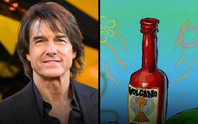 شاهد .. توم كروز لا يجد ما يكفيه من طعام حار.. فابتكر صلصته الخاصة!