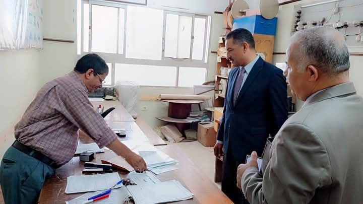 جولة تفقدية لمسؤولي التعليم بالفيوم لمتابعة سير امتحانات نهاية العام