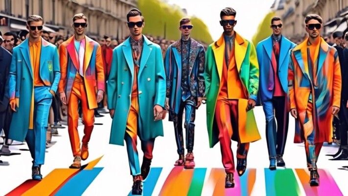 شاهد .. موضة الرجال لصيف 2025 .. أناقة خفيفة بألوان جريئة ونقوش غير متوقعة