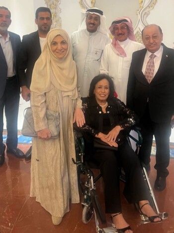 شاهد .. حياة الفهد تثير قلق محبيها بظهورها على كرسي متحرك