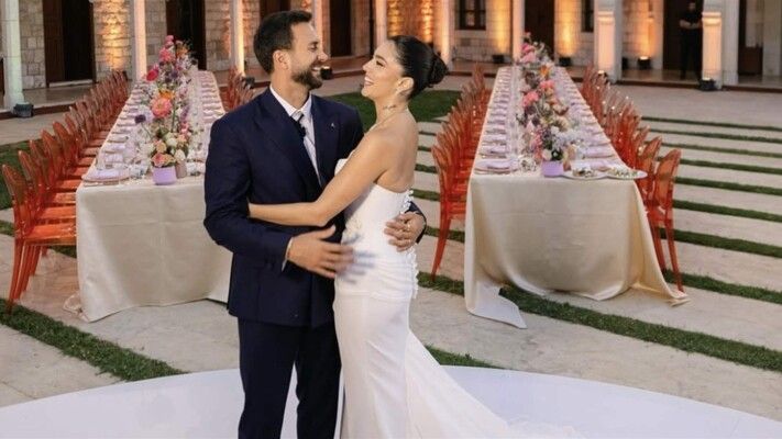 شاهد .. لن يخطر في بالكم.. ستيفاني عطالله وزاف يختاران هذا المكان لقضاء شهر العسل