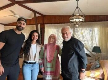 شاهد .. آية سماحة ومشيرة إسماعيل تنهيان خلافهما برعاية أشرف زكي