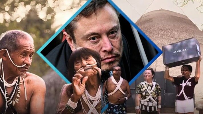 شاهد .. قبيلة برازيلية تدمن على هذا الشيء بسبب إيلون ماسك وترفع دعوى قضائية ضد شركته Starlink