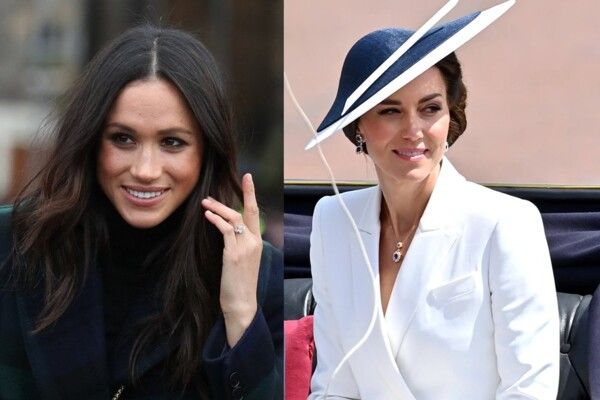 شاهد .. إطلالات ميغان ماركل نسخة مطابقة لـ كيت ميدلتون