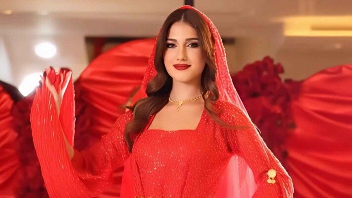 شاهد .. شيرين بيوتي تحتفل بليلة الحنّة بأجواء عائلية قبل زفافها المرتقب