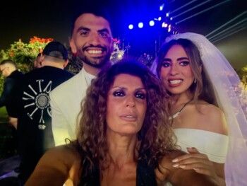 شاهد .. حفل زفاف منة عدلي القيعي ويوسف حشيش يجمع عدداً من الشخصيات الفنية والإعلامية