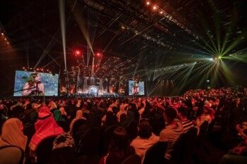 شاهد .. بـ72 ساعة من الطرب... أنغام تختتم حفلات العيد في المملكة العربية السعودية