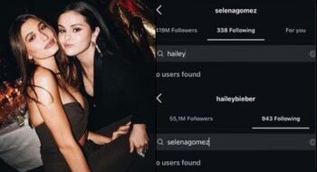 شاهد .. سيلينا غوميز وهايلي بيبر تلغيان المتابعة... والدراما تعود من الباب العريض