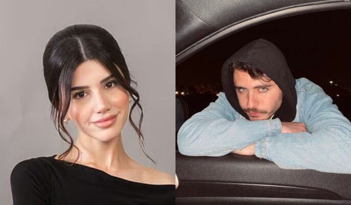 شاهد .. صور رومانسية لـ سيدرا عمارة ورامي حمدان.. فما القصة؟