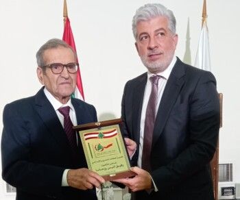 شاهد .. رفيق روحانا: "هذا ما أعطاني إياه تكريمي من وزارة الثقافة اللبنانية.. ومي مرّ هي أم لبنان"