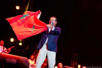 شاهد .. راغب علامة يحقق هذه السابقة في المغرب