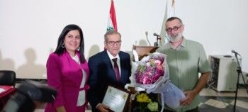 شاهد .. رفيق روحانا: "هذا ما أعطاني إياه تكريمي من وزارة الثقافة اللبنانية.. ومي مرّ هي أم لبنان"