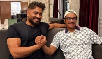 شاهد .. صورة لـ رابح صقر وتامر حسني تثير التكهنات