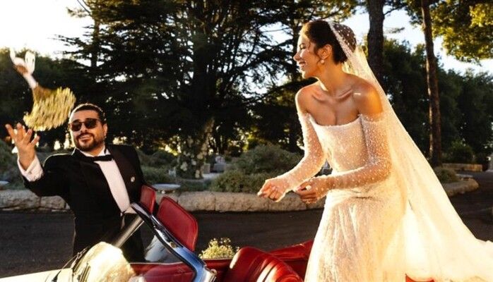 شاهد .. تعليق ناصيف زيتون الرومانسي على فيديو دانييلا رحمة حديث الجمهور