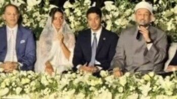 شاهد .. حفيد عادل إمام يدخل القفص الذهبي.. وهذه مهنة العروس