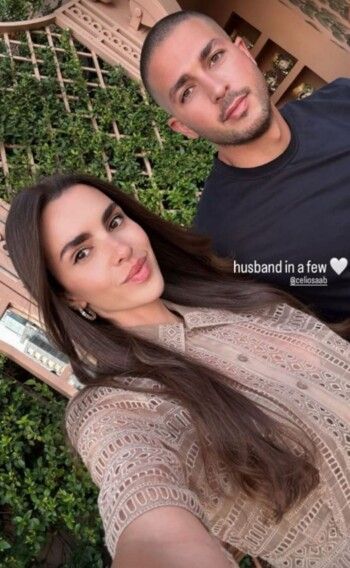 شاهد .. خطيبة إبن إيلي صعب الأردنية تعلن هذا الخبر