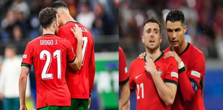 شاهد .. رسالة مبكية من كريستيانو رونالدو بعد وفاة زميله ديوغو جوتا في حادث تراجيدي