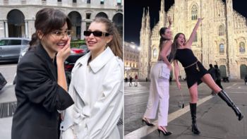 شاهد .. الرومانسية تهيمن على صور شقيقة هاندا أرتشيل وزوجها