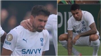 شاهد .. إنهيار زملاء ديوغو جوتا على الملعب بعد وفاته.. لحظات مؤثرة للغاية