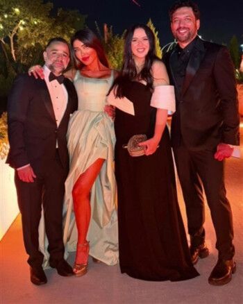 شاهد .. إيمي سمير غانم تلفت الأنظار في أول ظهور لها بعد ولادتها.. هكذا بدت!