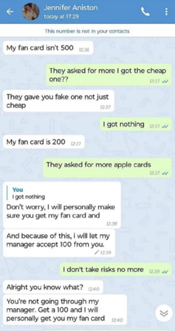 شاهد .. رجل بريطاني ضحية الذكاء الإصطناعي.. صدّق أنه يساعد جينيفر أنيستون مادياً