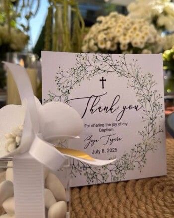 شاهد .. ممثل سوري يحتفل بعمادة إبنته مع زوجته اللبنانية - بالصور