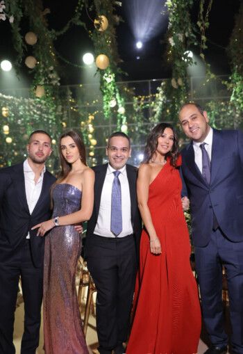 شاهد .. أسبوع يفصلنا عن حفل زفافهما.. إليكم أحدث ظهور لـ سيليو صعب وخطيبته