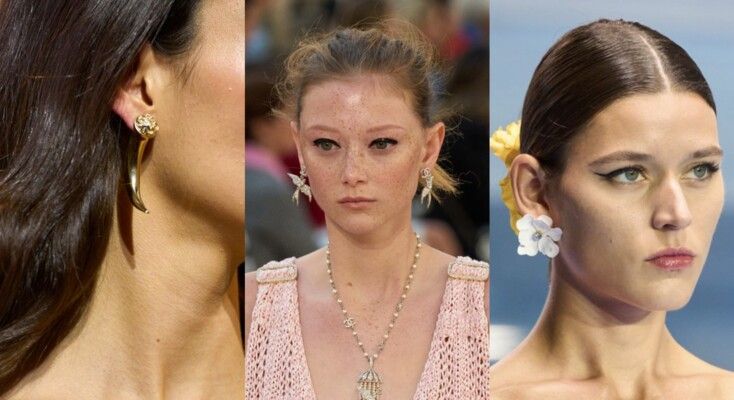 شاهد .. الطبيعة حاضرة في صيحات أقراط الأذن لهذا الموسم