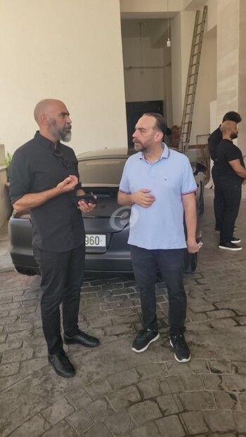 شاهد .. زياد برجي يتلقى التعازي برحيل شقيقه وسط تأثره الشديد - بالصور