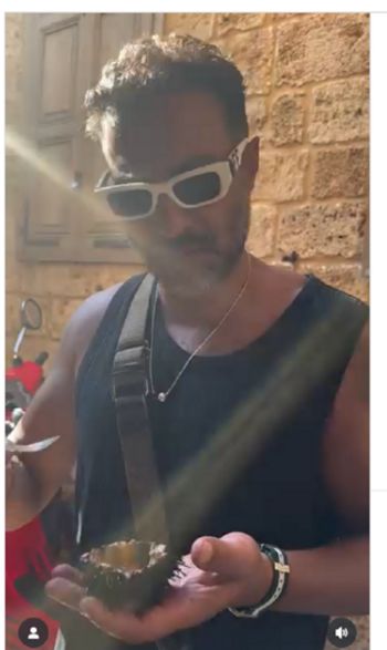 شاهد .. أحمد فهمي وسينتيا خليفة في لبنان .. هل يعيشان قصة حب ؟