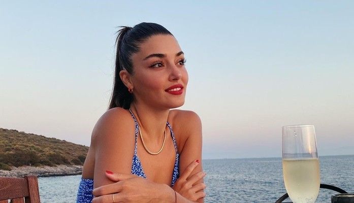 شاهد .. إطلالة مدهشة لـ هاندا أرتشيل من حفل زفاف سيليو صعب وزين قطامي