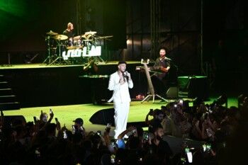 شاهد .. والدا الشامي يحضران حفله لأول مرة خلال مهرجان "أعياد بيروت"