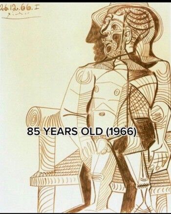 شاهد .. بيكاسو كما لم تره من قبل.. هكذا رسم نفسه بين عمرَي الـ 15 والـ90 عاماً