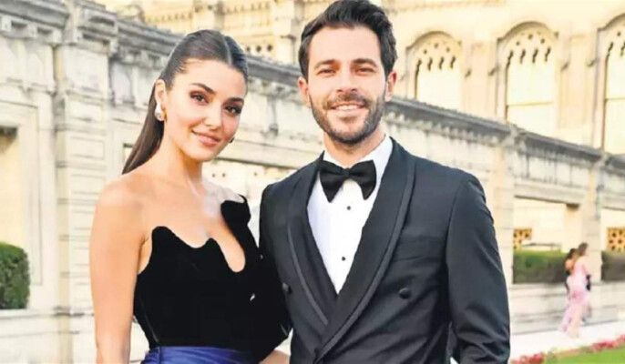 شاهد .. هاندا أرتشيل وخطيبها يلفتان الأنظار بلحظة رومانسية في لبنان