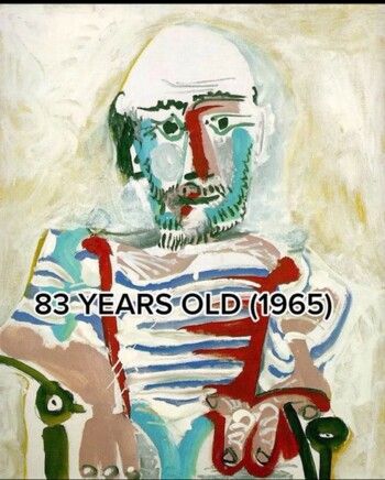 شاهد .. بيكاسو كما لم تره من قبل.. هكذا رسم نفسه بين عمرَي الـ 15 والـ90 عاماً