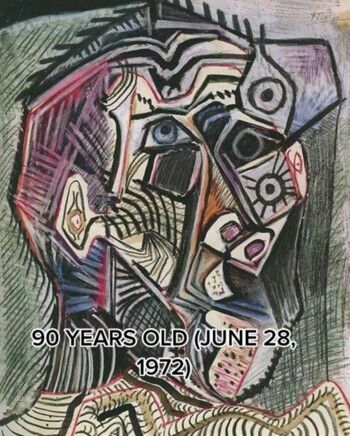 شاهد .. بيكاسو كما لم تره من قبل.. هكذا رسم نفسه بين عمرَي الـ 15 والـ90 عاماً